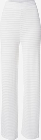 Loosefit Pantalon 'PCManilla' PIECES en blanc : devant