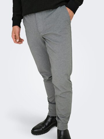 Only & Sons Baggy Broek 'Mark' in Grijs