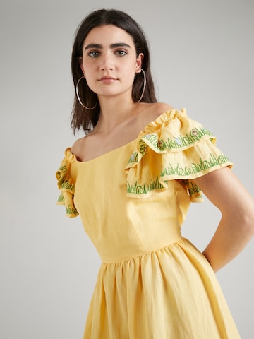 Helmstedt - Vestido de verão 'BRISE' em amarelo