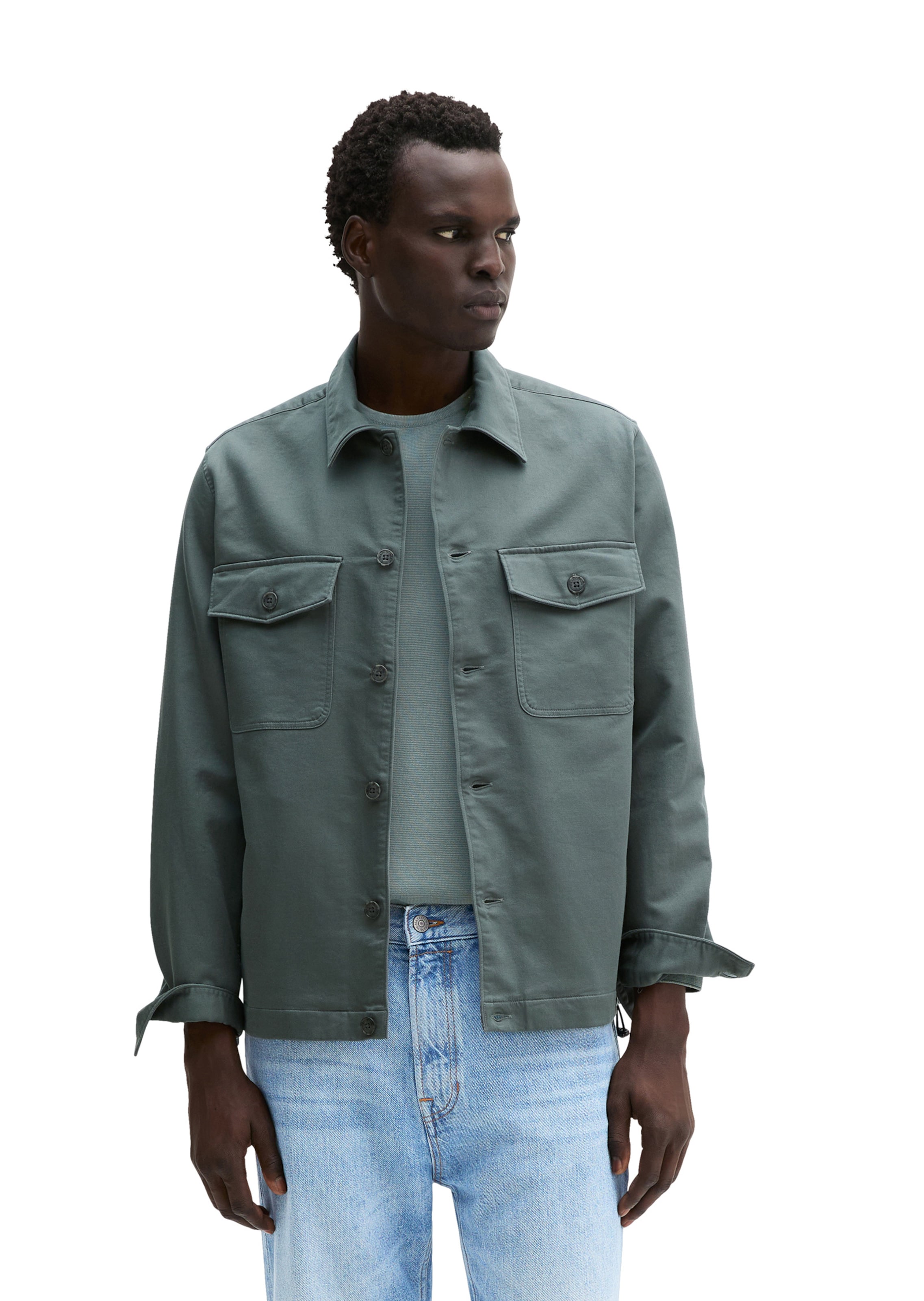Marc O'Polo Jacke in Grau: Vorderseite