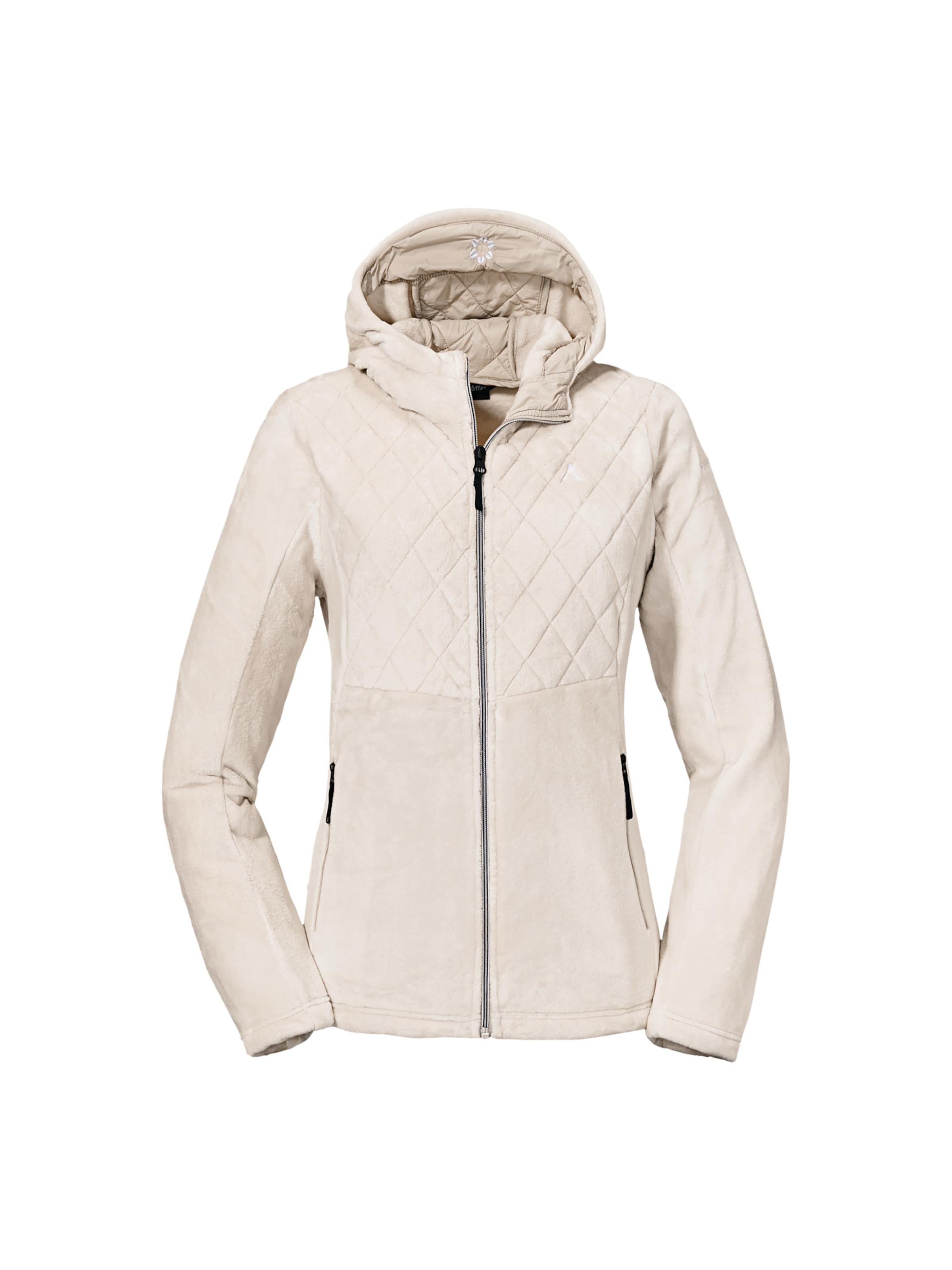 Veste en polaire fonctionnelle 'Stockalp' Schöffel en beige : devant