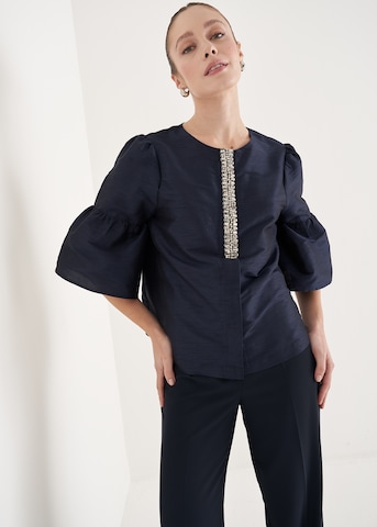 Chemisier 'CORAS' Camomilla en bleu : devant