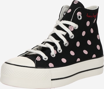 CONVERSE Sneakers hoog 'CTAS' in Zwart: voorkant