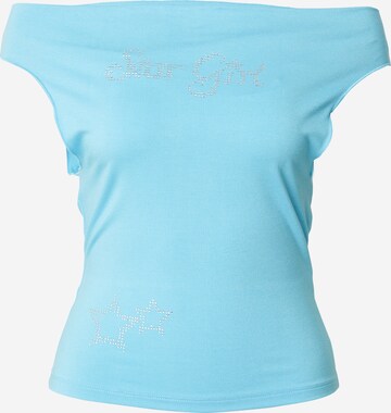 SHYX - Camisa 'Amanda' em azul: frente