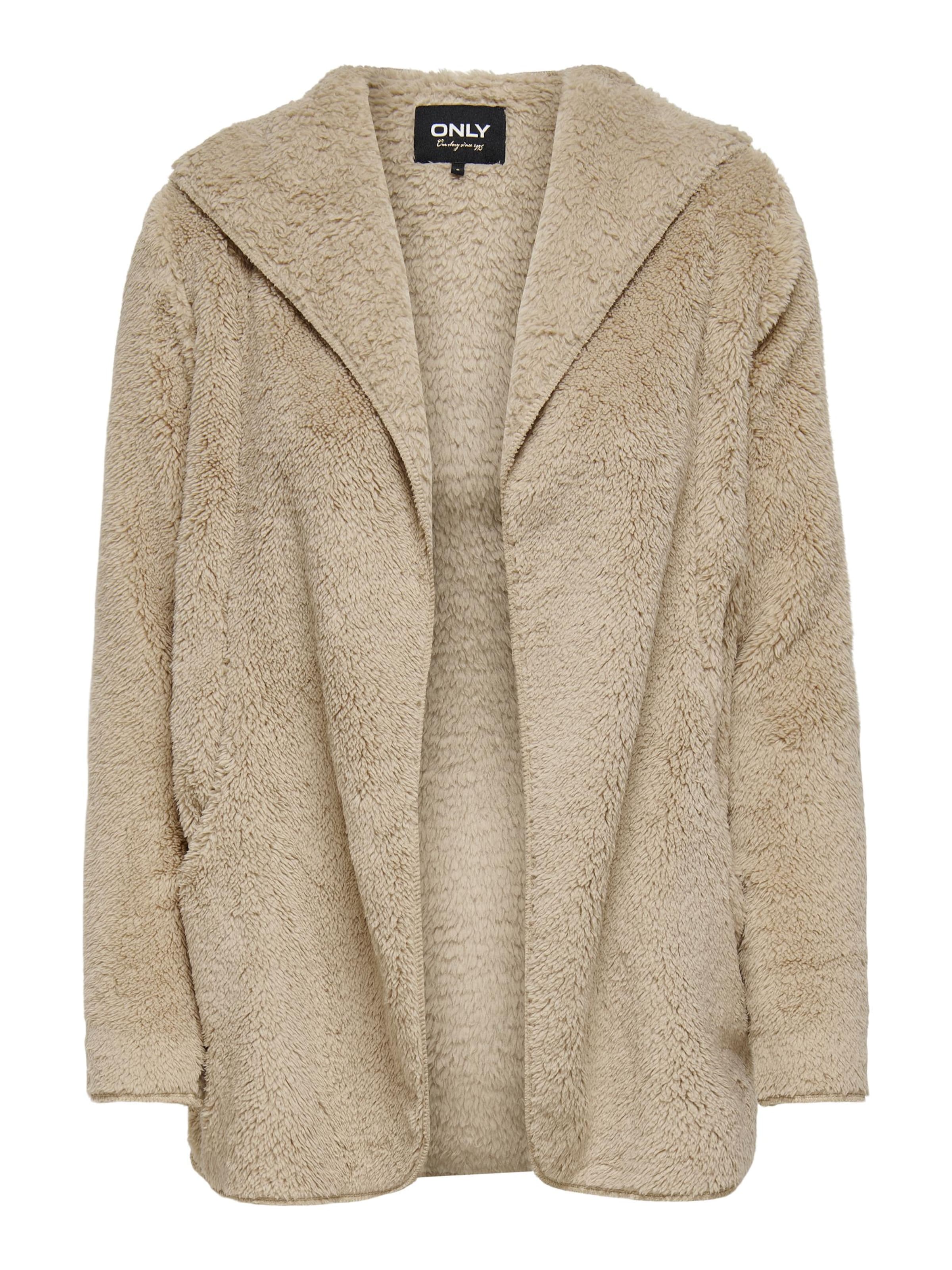 Cappotto ONLY Onlaurelia In Pile Sherpa – Giacca Donna Dal Design Danese, Colore Rosso Scuro