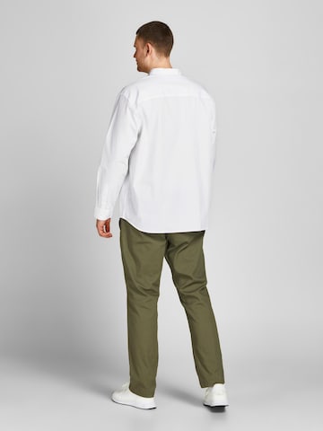 Jack & Jones Plus Regular Fit Hemd in Weiß