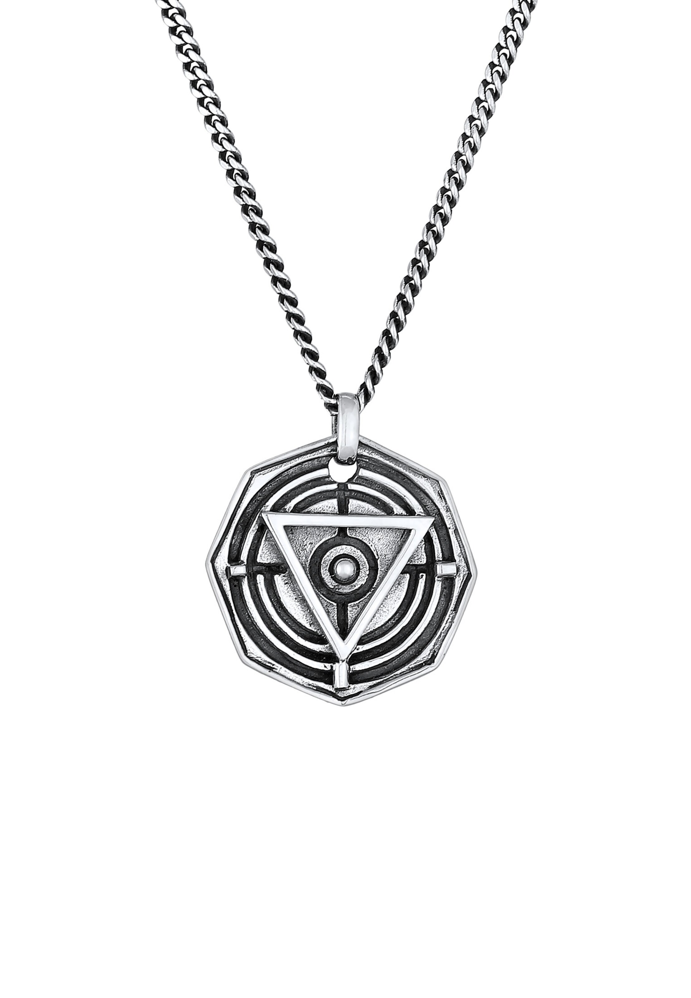 Chaîne KUZZOI en argent : devant