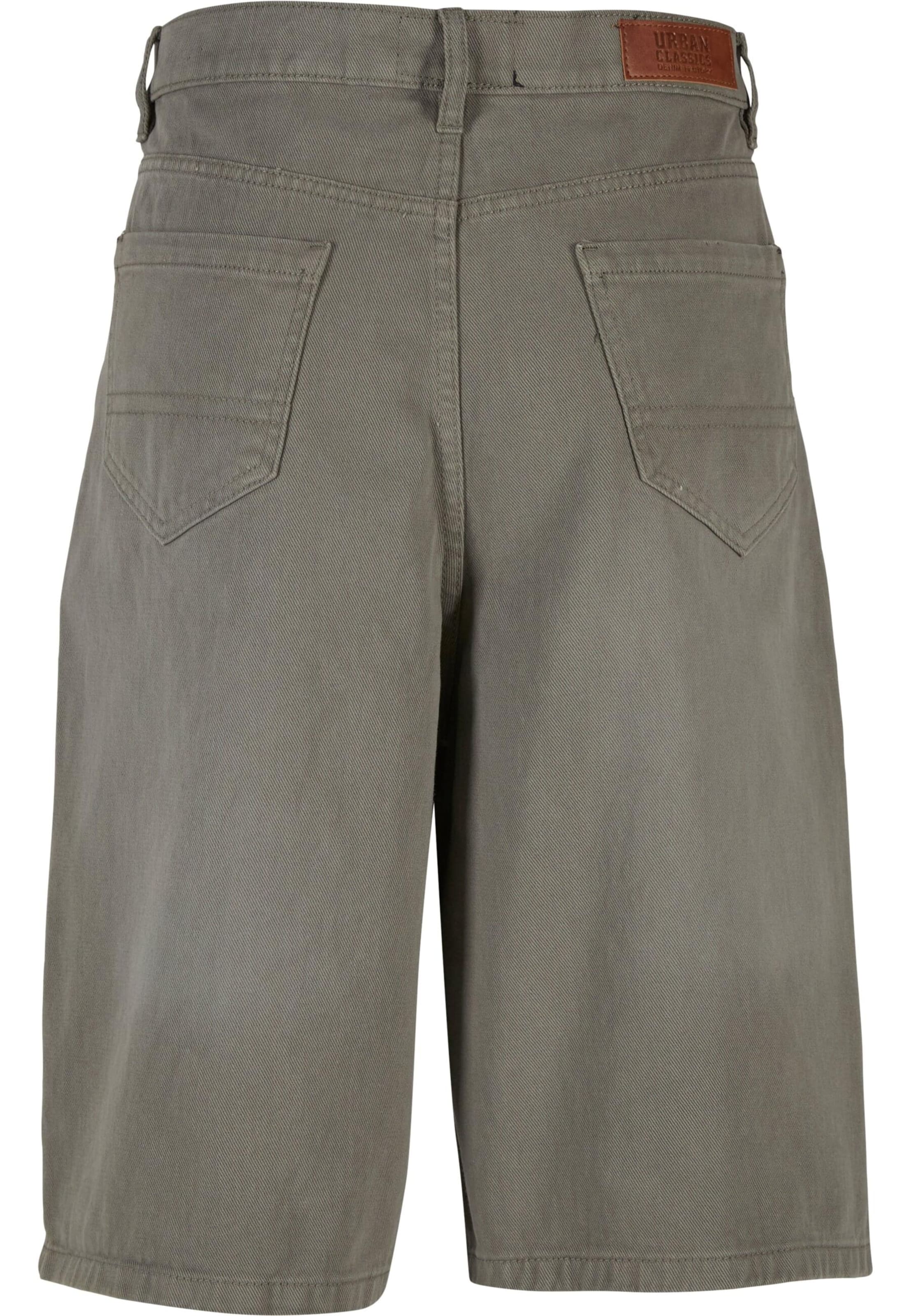 Urban Classics Loose fit Jeans '90's' in Green