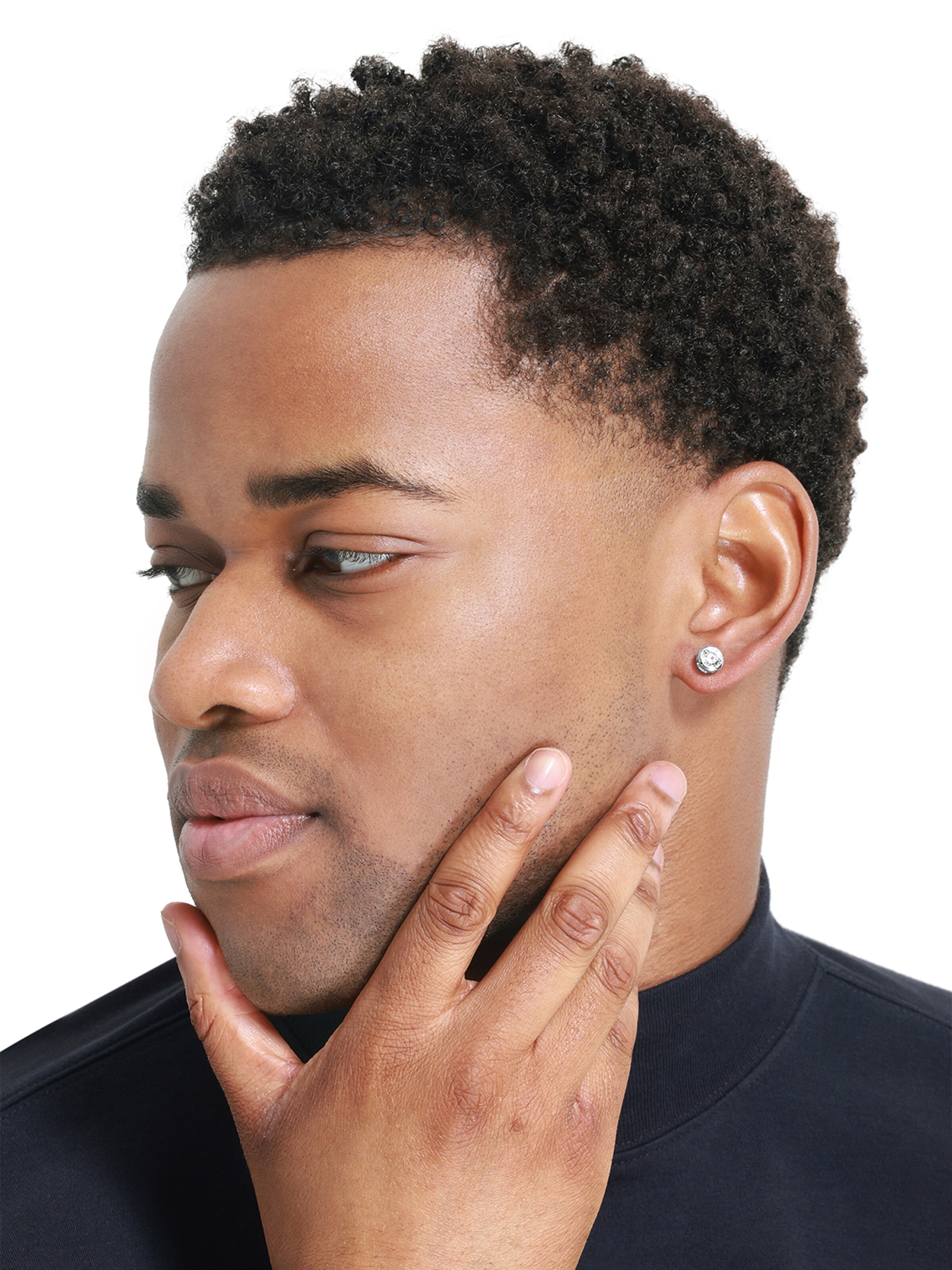 Heideman Ohrschmuck 'Lukas' in Silber: Vorderseite