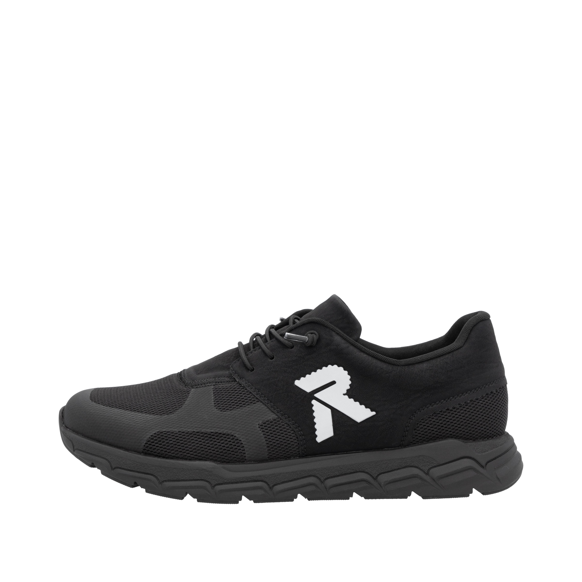 Rieker Sport Σνίκερ χαμηλό σε μαύρο: μπροστά