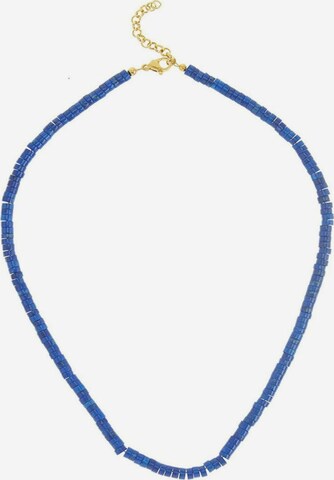 Gemshine Necklace in Gold: front