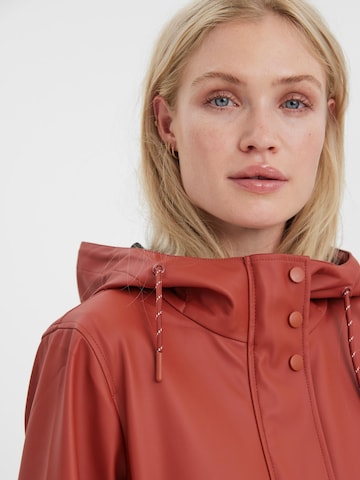 VERO MODA Functionele jas 'Malou' in Rood