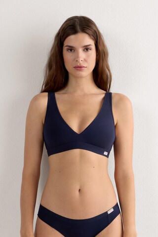 INTIMISSIMI Triangle Bra in Blue: front