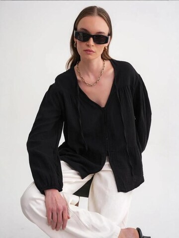 MixRay - Blusa em preto