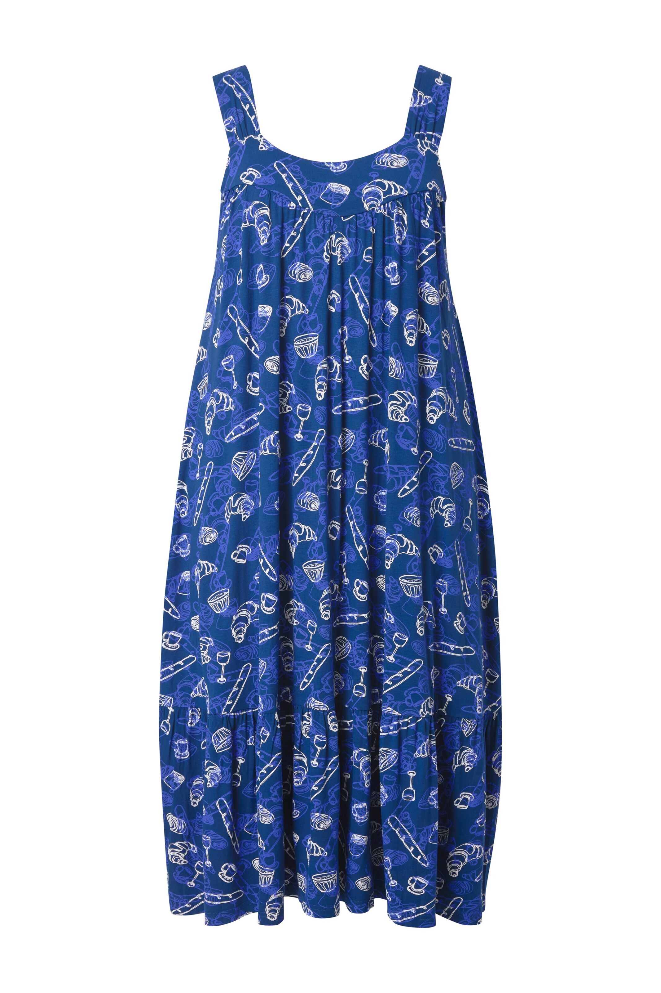 Ulla Popken Dress in Blue: front