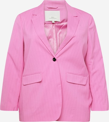 ONLY Carmakoma Blazer 'DAMIE' in Pink: front