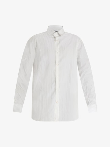 LOW BRAND - Regular Fit Camisa em branco: frente