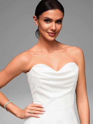 Ombre Evening dress in Beige