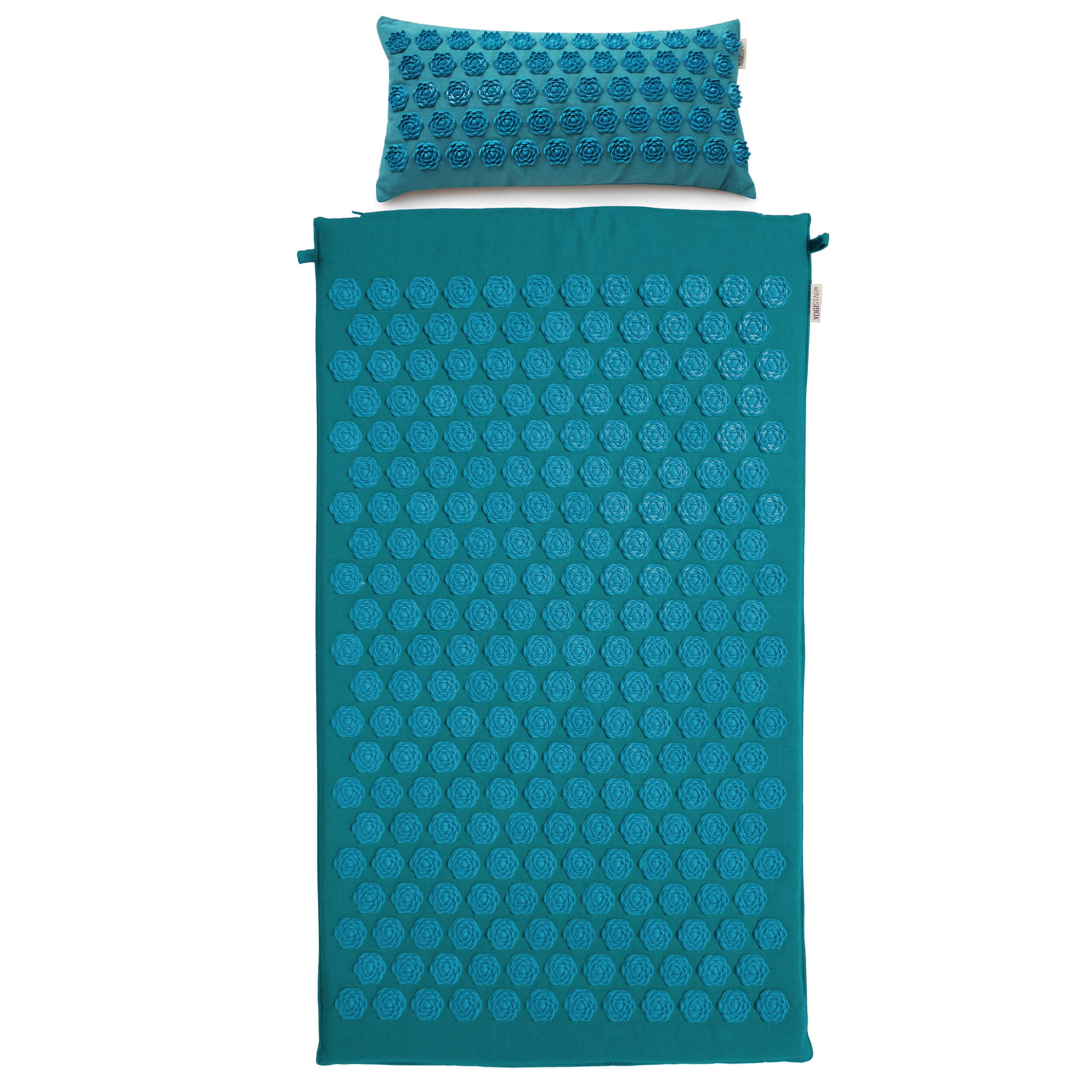 YOGISTAR.COM Set 'Lotus' in Grün: Vorderseite