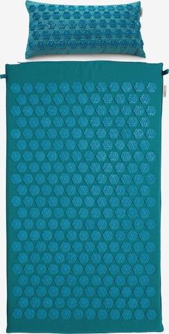 YOGISTAR.COM Mat 'Lotus' in Green: front