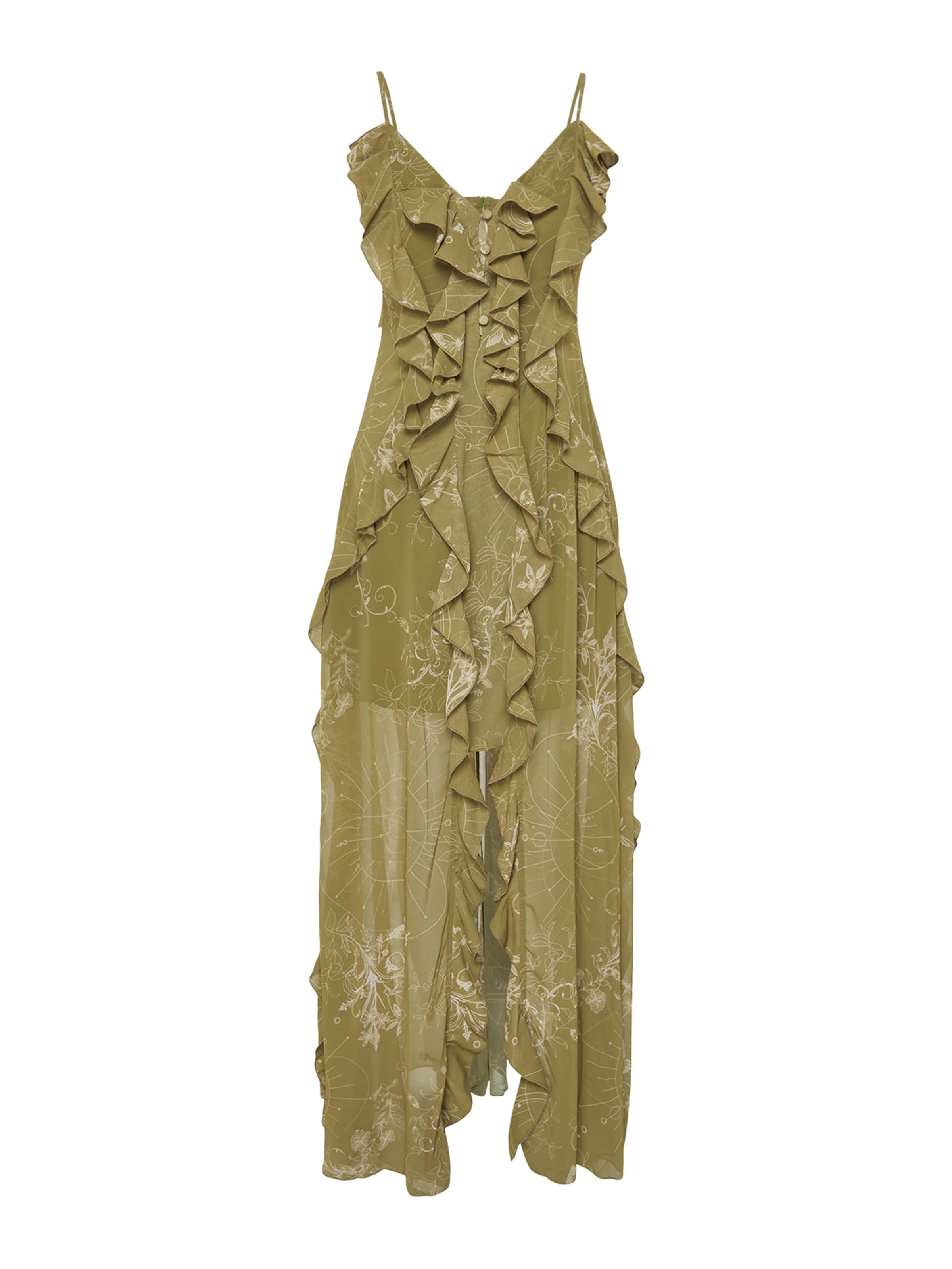 Robe Trendyol en vert : devant