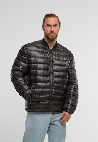 Carlo Colucci Jacke in Schwarz: Vorderseite