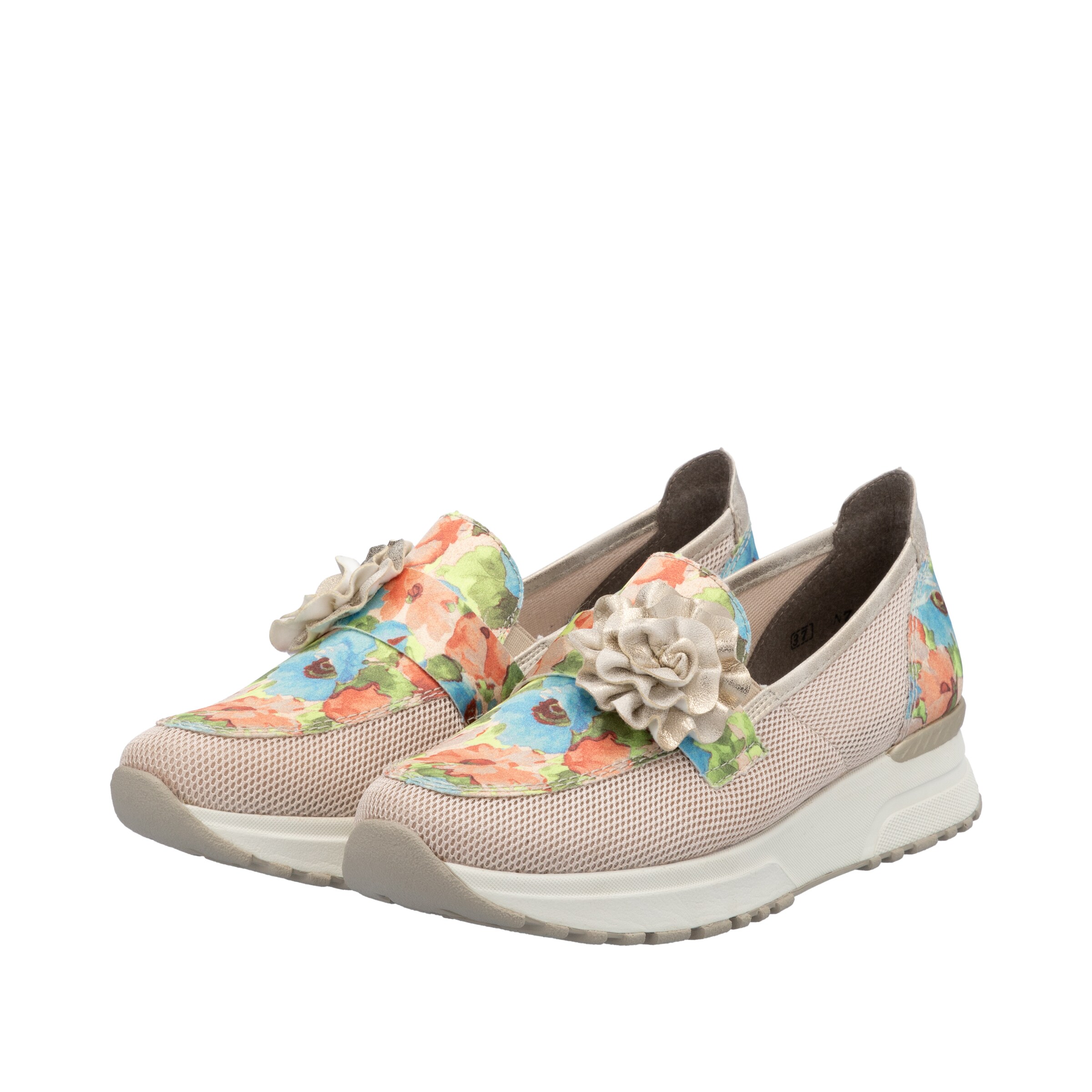 Rieker Classic Flats in Pink