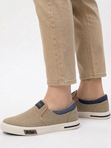 Lee Cooper Slip-ons in Beige