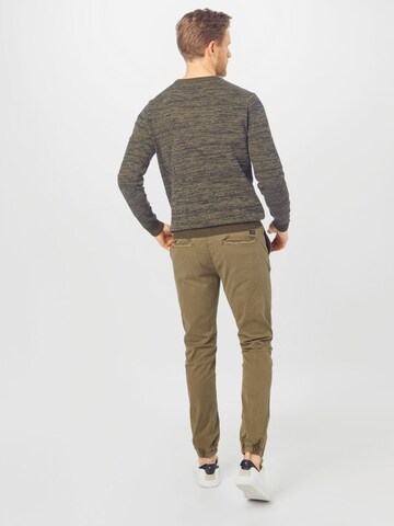 INDICODE JEANS Tapered Broek 'Fields' in Groen