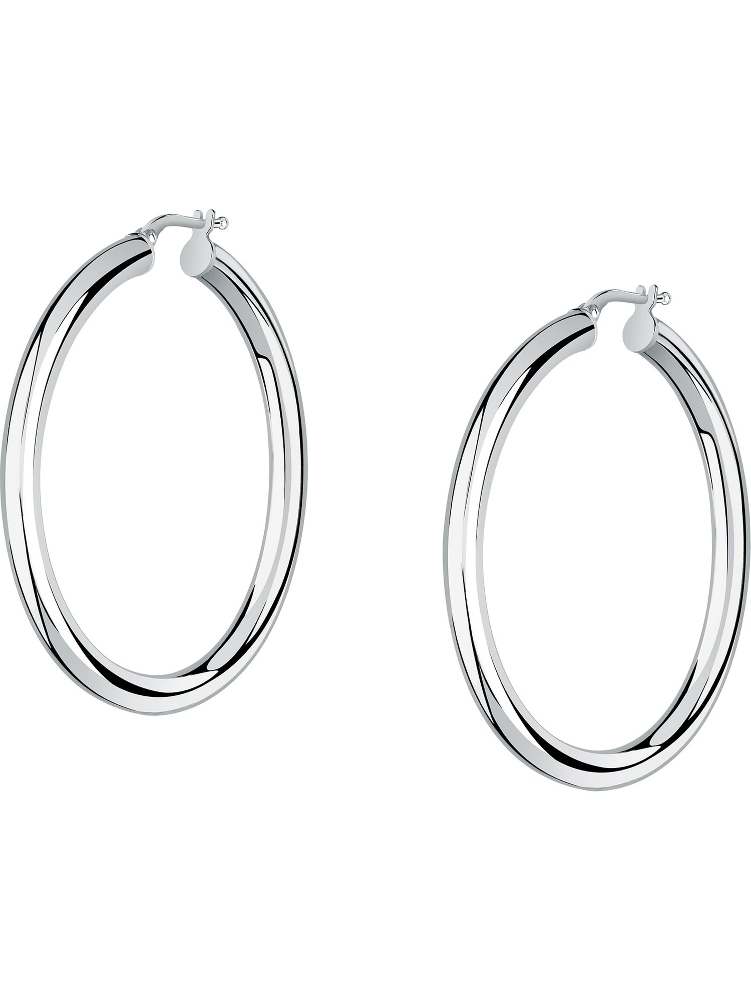 CHRIST Ohrringe in Silber: Vorderseite