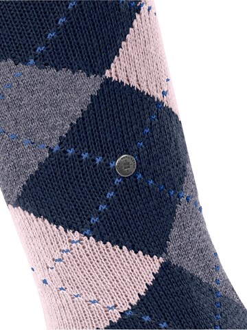 BURLINGTON Overknee Strümpfe 'Whitby'‌‌‌‌ in Blau