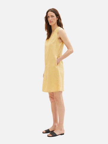 Robe d’été TOM TAILOR en jaune