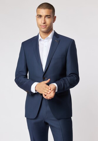 Coupe slim Veste de costume ROY ROBSON en bleu : devant