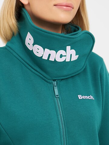 BENCH Sportief sweatvest 'Haylo' in Groen