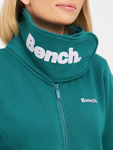 BENCH Zip-Up Hoodie 'Haylo' in Green