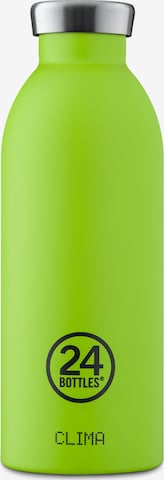 24Bottles Trinkflasche 'Clima' in Grün: Vorderseite