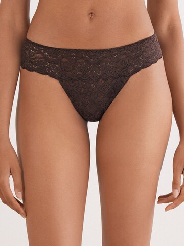 INTIMISSIMI Panty in Brown: front
