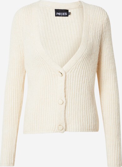 PIECES Strickjacke 'CILLA' in creme, Produktansicht