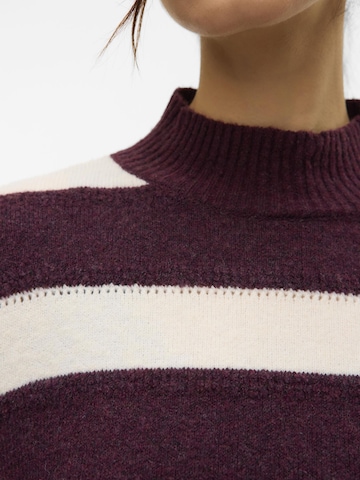VERO MODA Pullover 'VMINnez' i rød