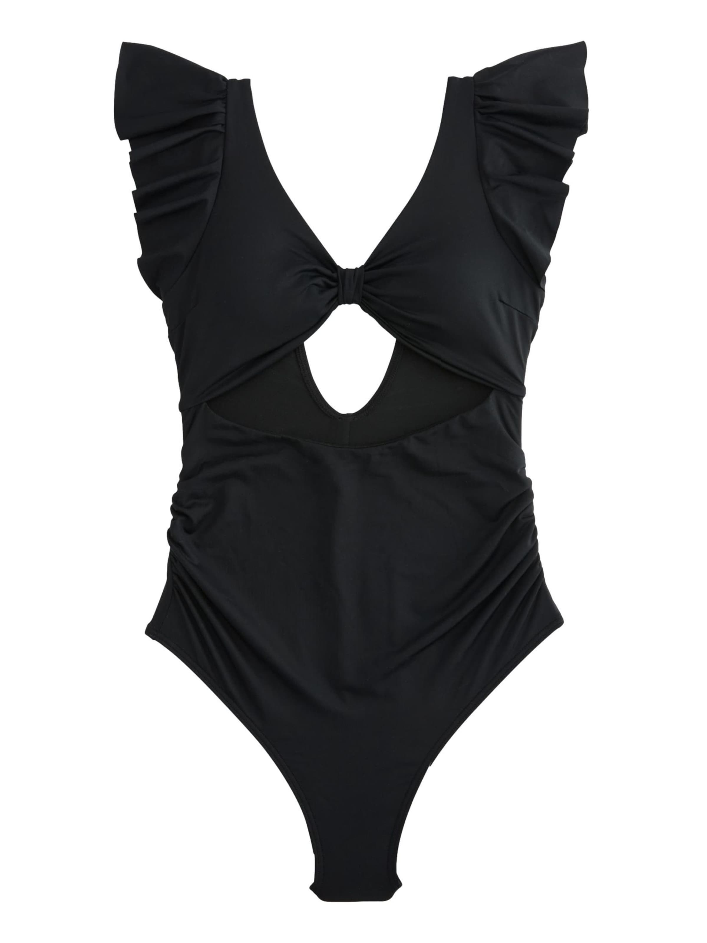 Next Balconette Fürdőruhák - fekete: elől