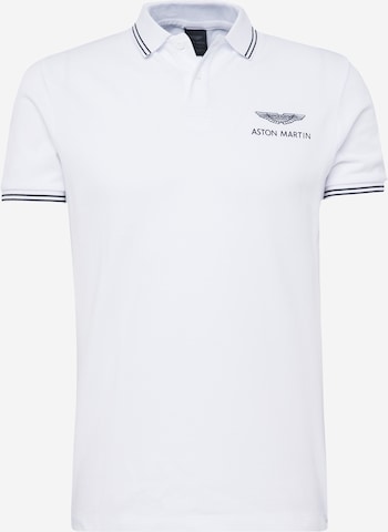 T-Shirt Hackett London en blanc : devant