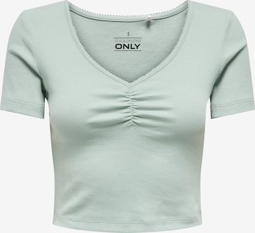 ONLY Shirt in Green: front