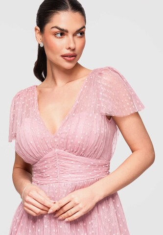 Ombre Abendkleid in Pink