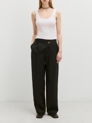 EDITED Wide leg Broek 'Nena' in Zwart