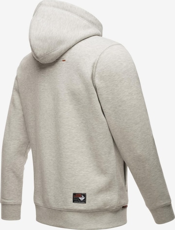 STONE HARBOUR Zip-Up Hoodie 'Billy Joy' in Grey