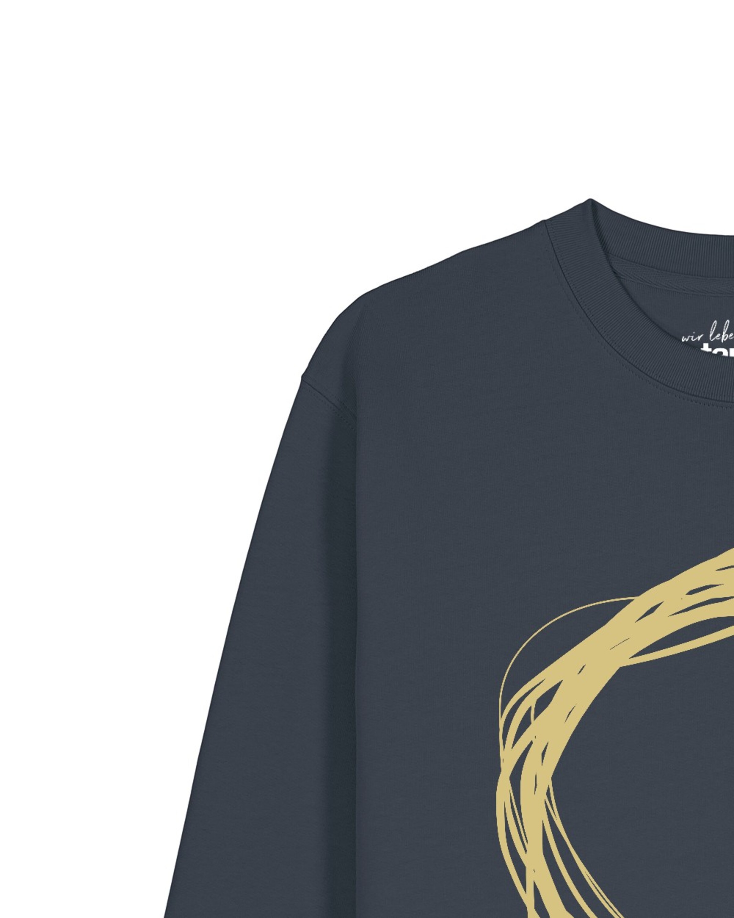 Watapparel Sweatshirt 'Kreis' in Grijs