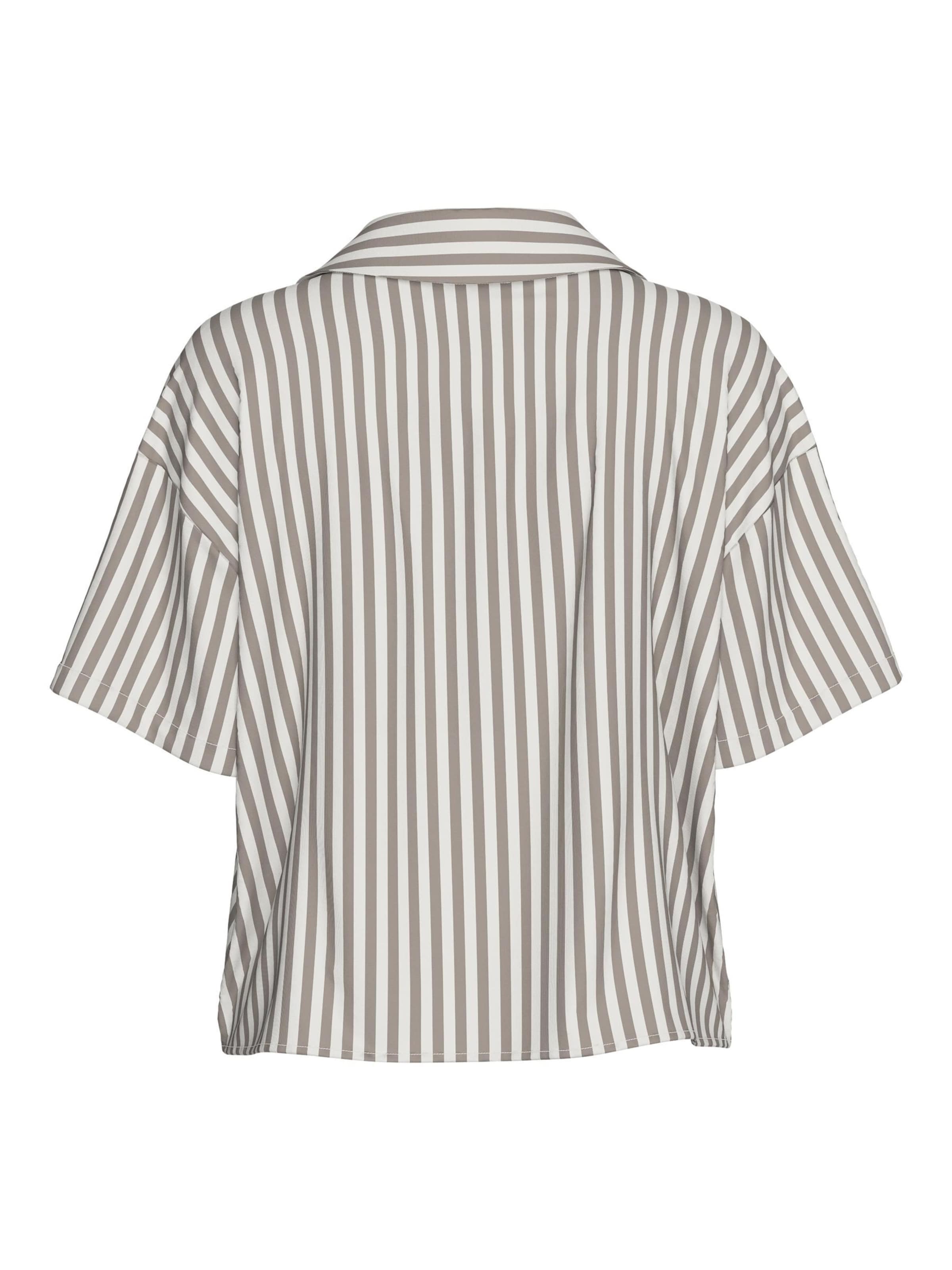 PIECES Bluse 'PCNya' i grå