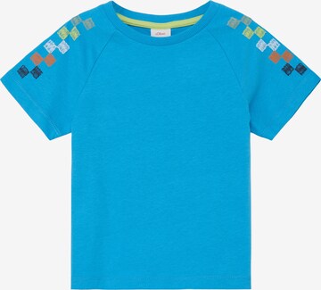 s.Oliver Shirt in Blue: front