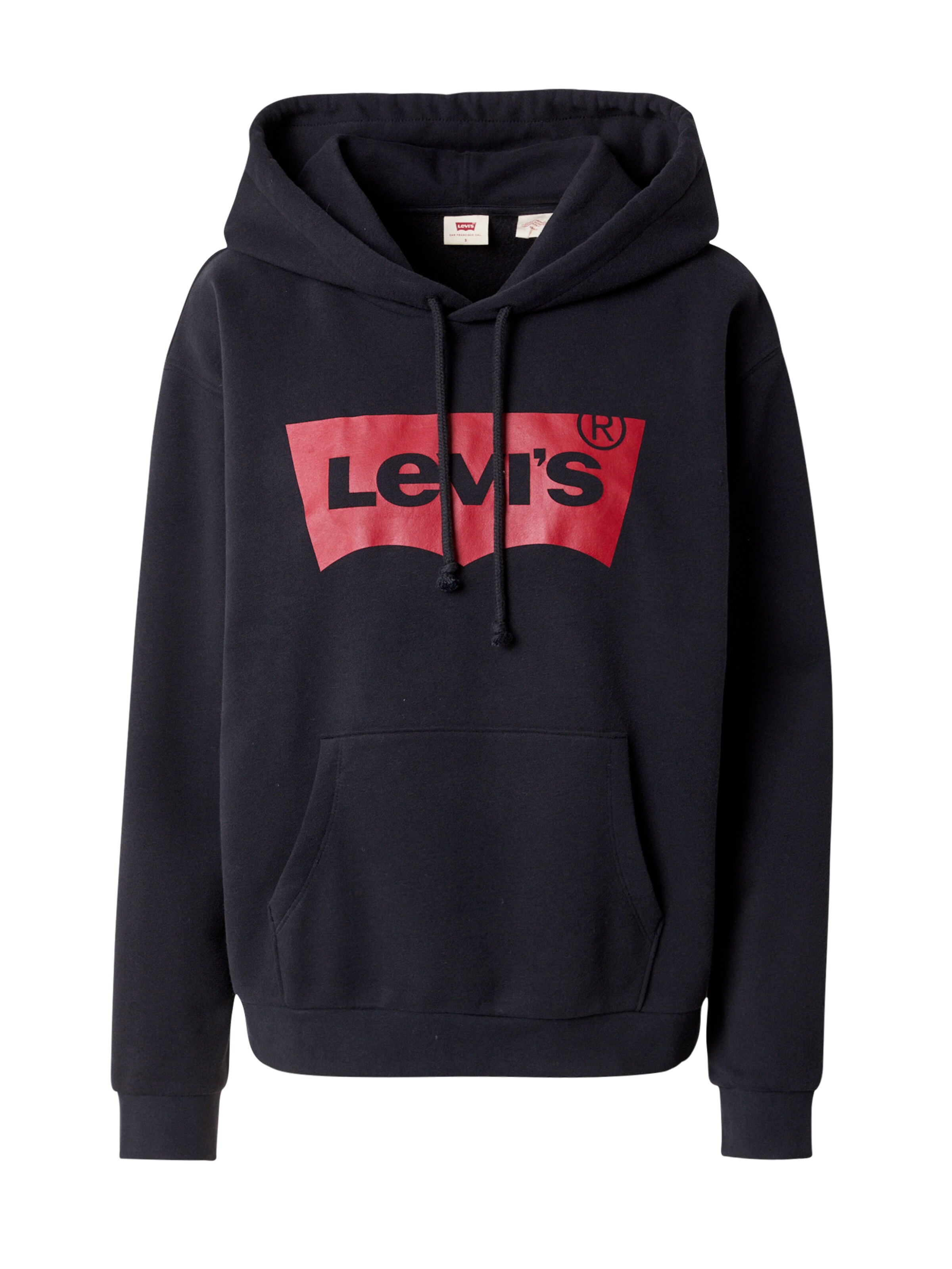 LEVI'S ® Sweatshirt i sort: forside