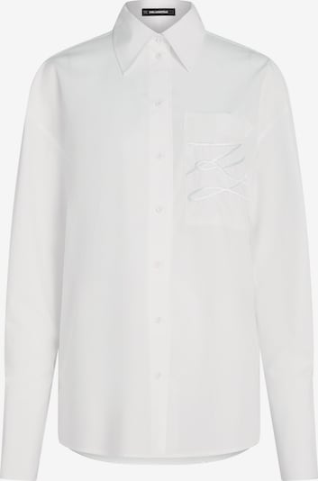 Karl Lagerfeld Blouse 'X-Amber Valletta' in M in White, Item view